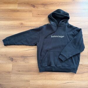 Balenciaga Black Hoodie